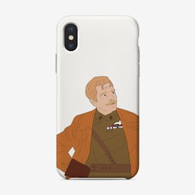 Blackadder Lord Flashheart Phone Case