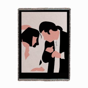 Pulp Fiction Dance Woven Throw