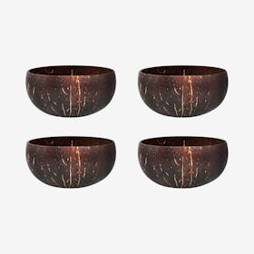 Coconut Bowl - Set of 4