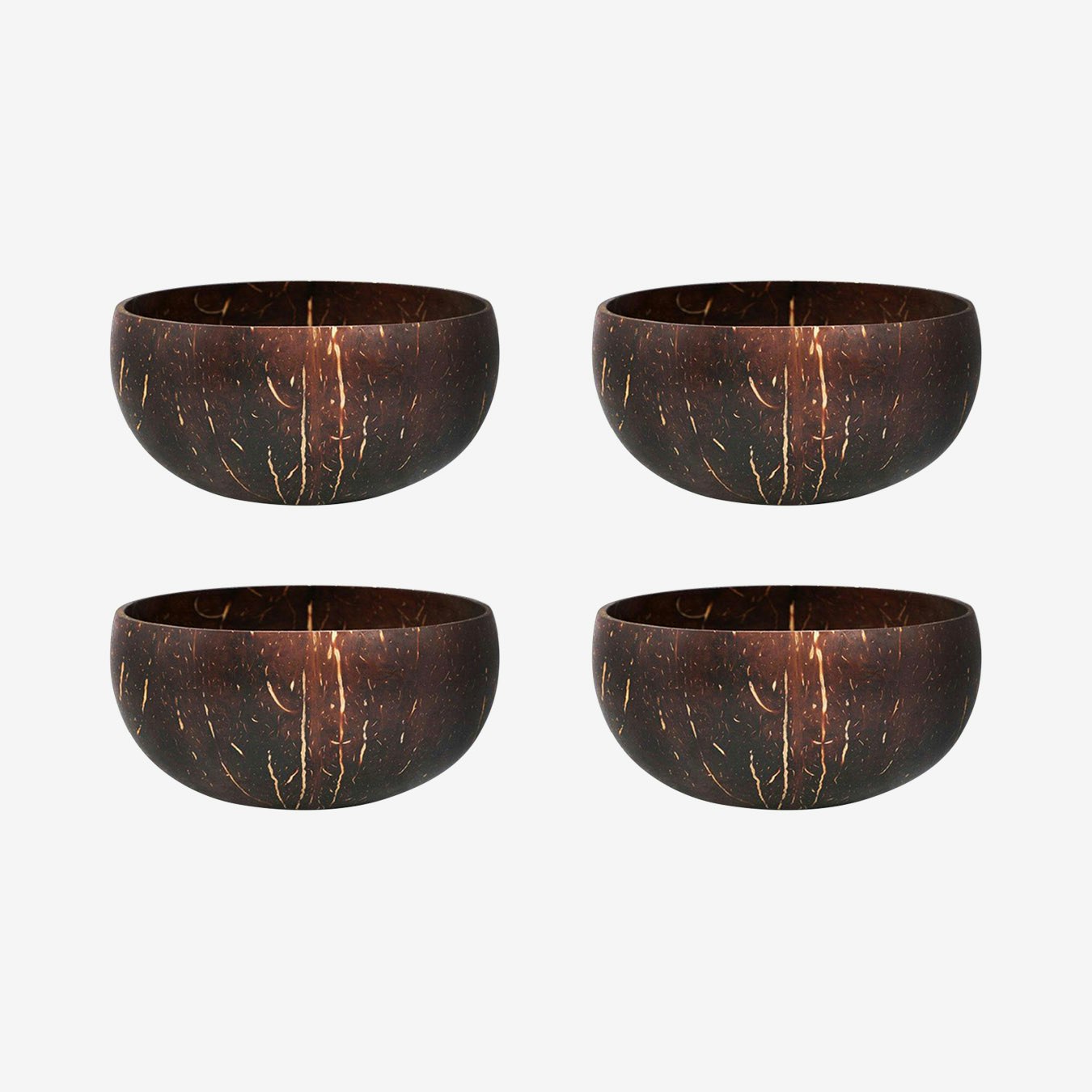 Coconut Bowl - Set of 4 by Uma Cantik