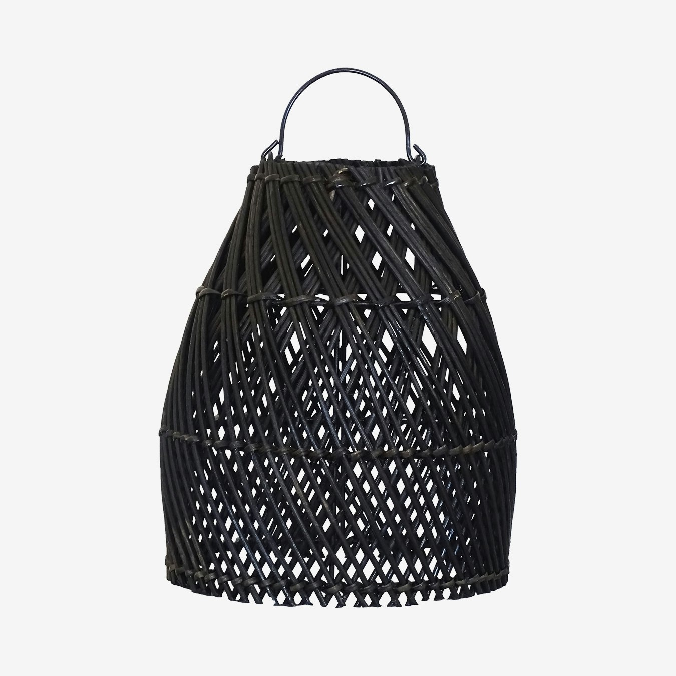 Ayana Cross Lamp - Black
