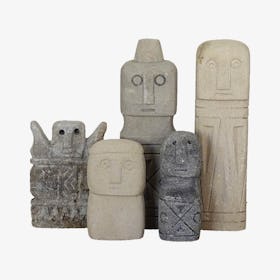 Stone Men - Set of 5