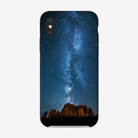 Milky Way Galaxy Night Sky Sedona Arizona Phone Case