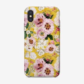 Colorful Spring Vintage Peony Garden Phone Case