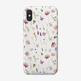 Summer Wildflowers Meadow Phone Case