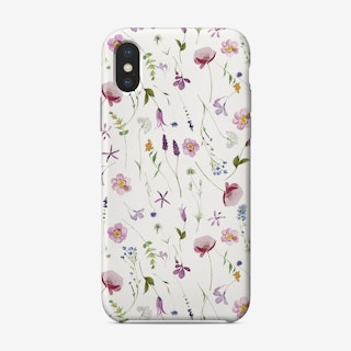 Summer Wildflowers Meadow Phone Case