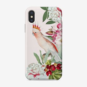 Cockatoo Vintage Floral Phone Case