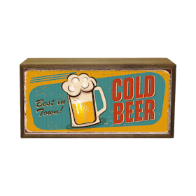 Light Box Home - Cold Beer Best In Town