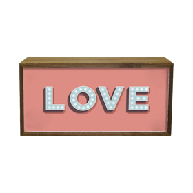 Light Box Home - Love