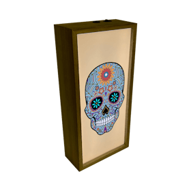 Light Box Home - Skull