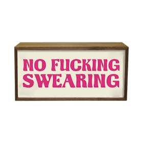 Light Box Home - No Fu**ing Swearing