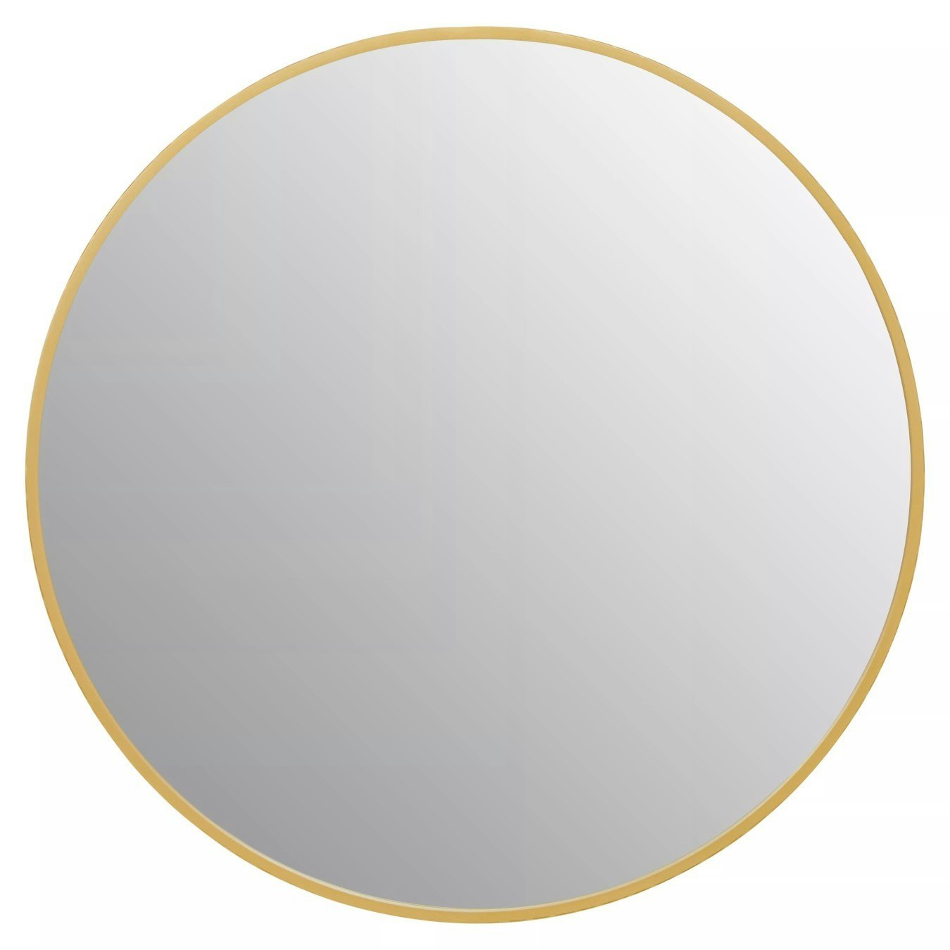 Avento Round Wall Mirror - Gold by Fifty Five South