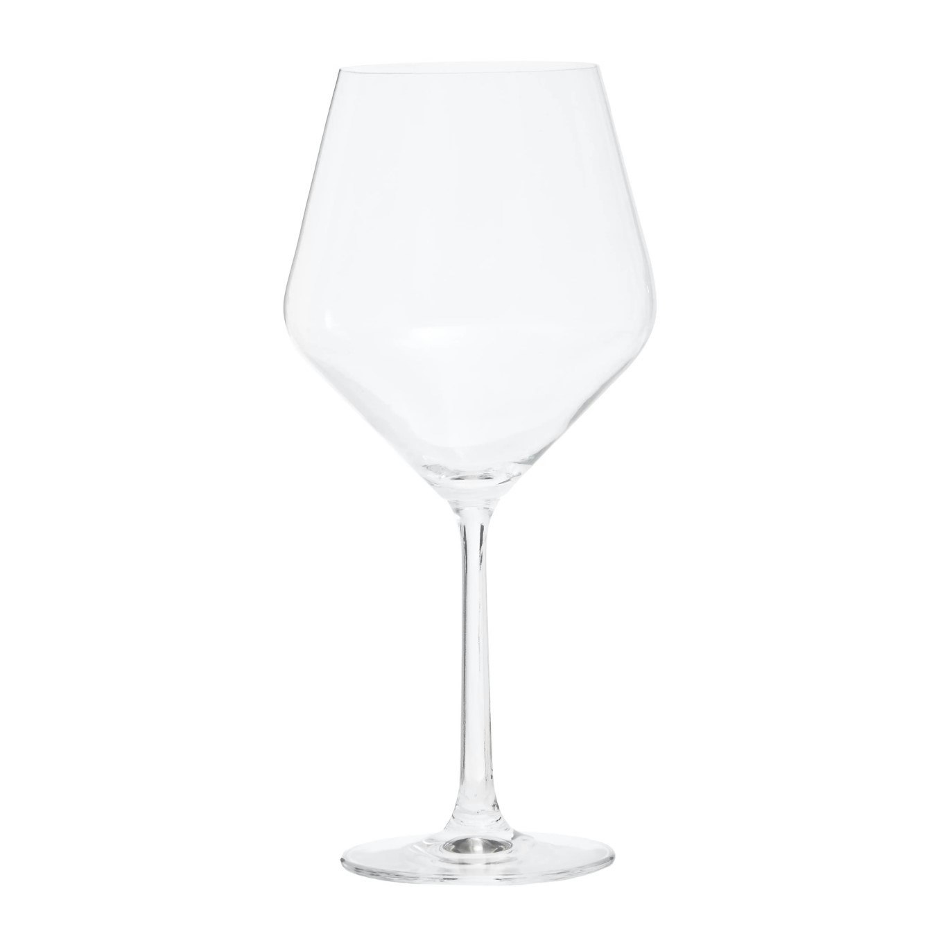 Ada Set Of 2 Crystal Burgundy Glasses by Fifty Five South