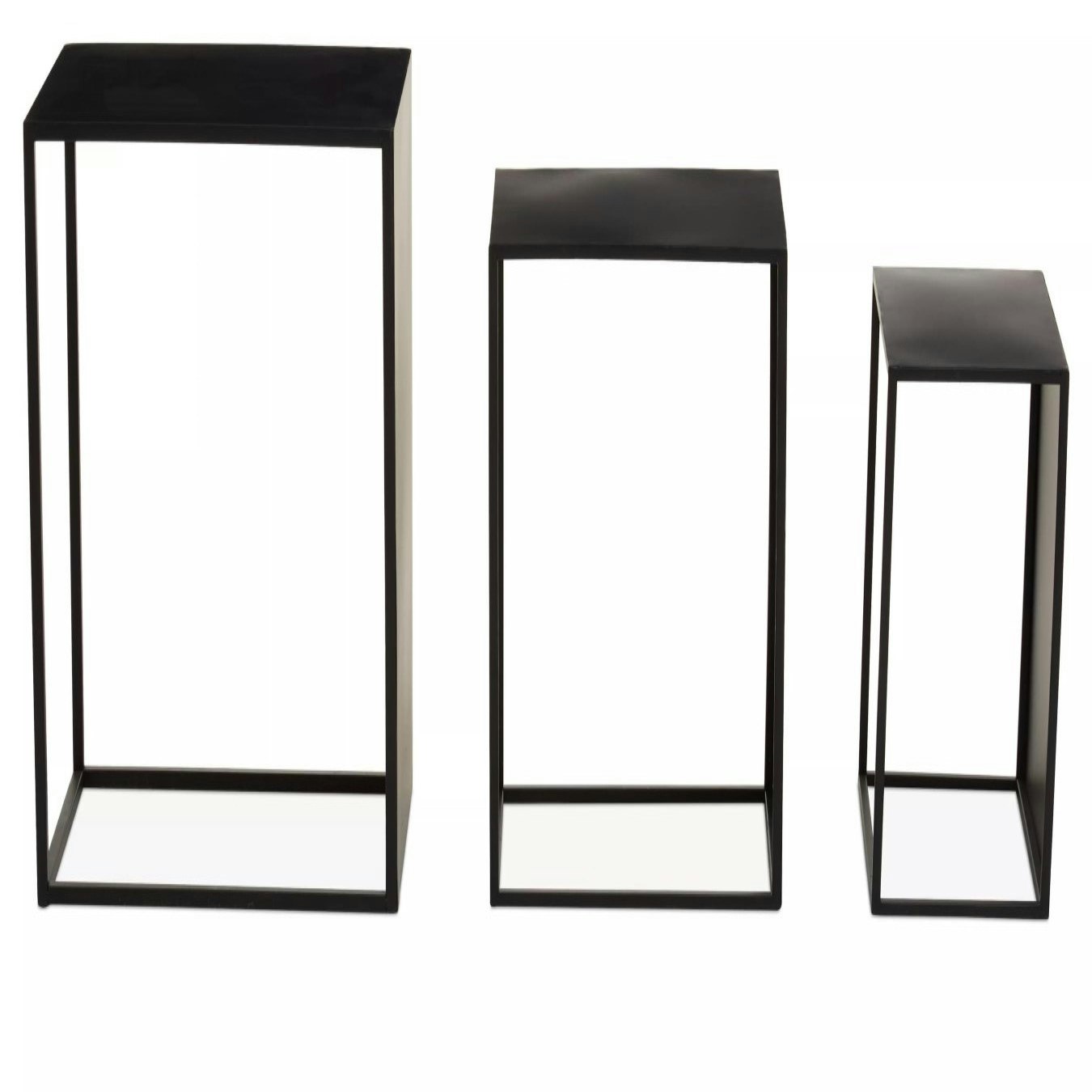 Avento Rectangular Side Tables - Set Of Three by Fifty Five South