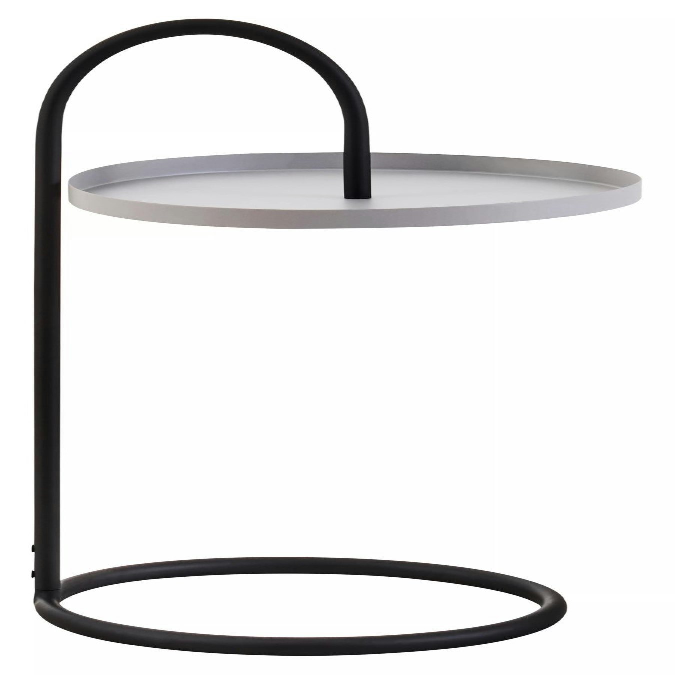 Trosa Hanging Top Side Table - Grey & Black by Fifty Five South
