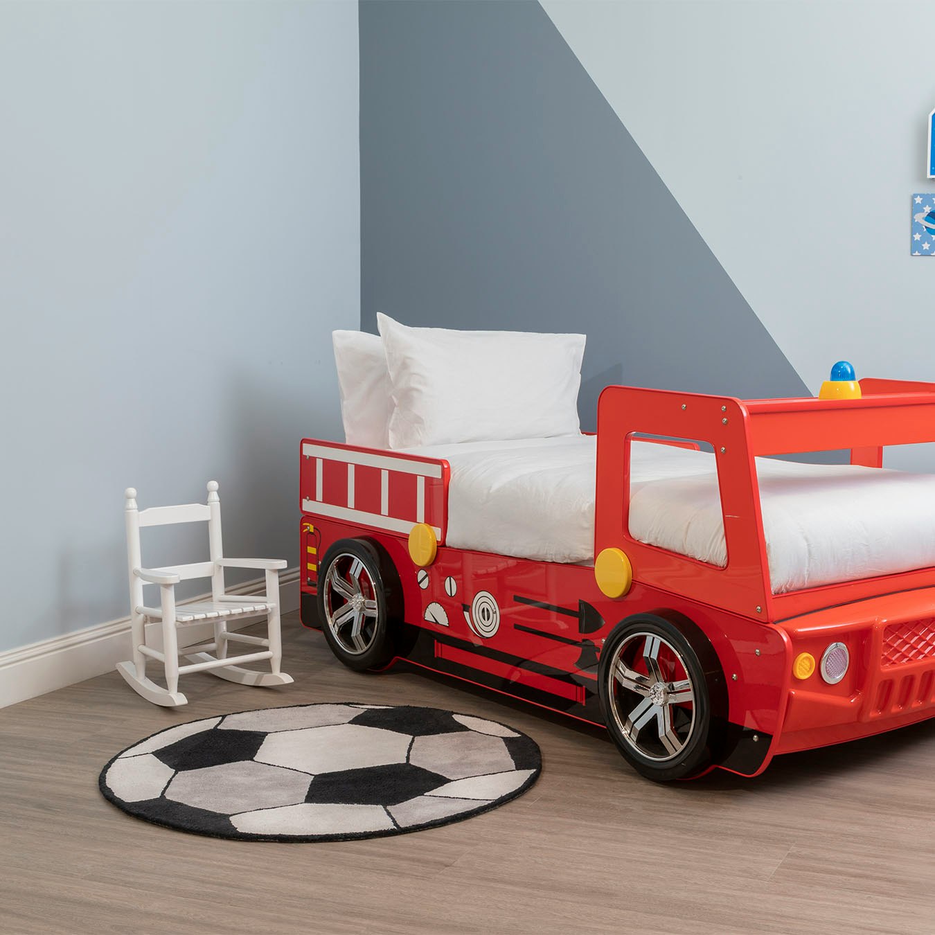 Kids Football Cotton Rug by Fifty Five South