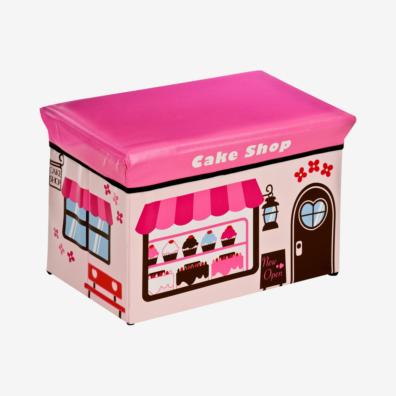 Children's Storage Box / Seat - Cake Shop by Fifty Five South