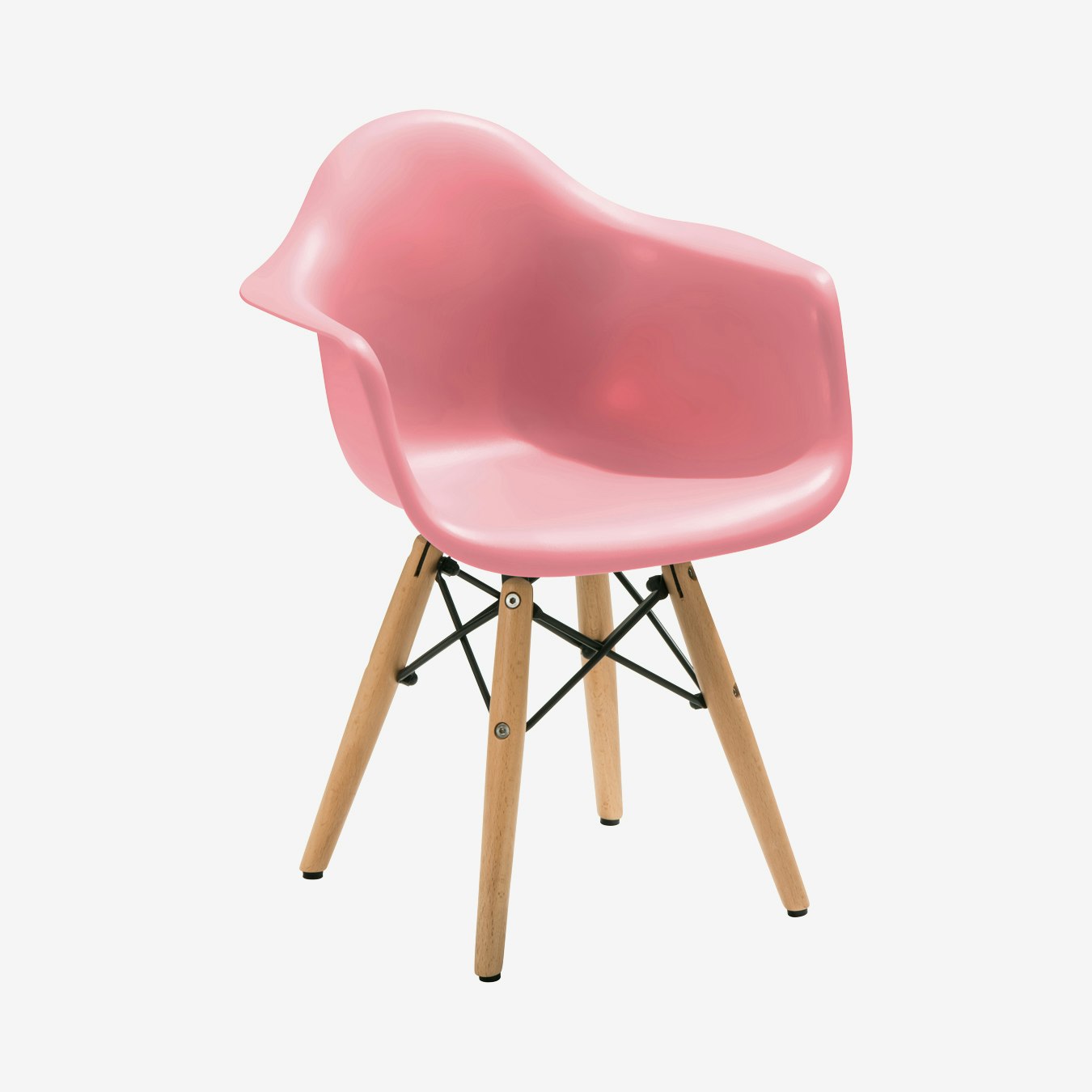 Kids Occasional Arm Chair - Pink by Fifty Five South
