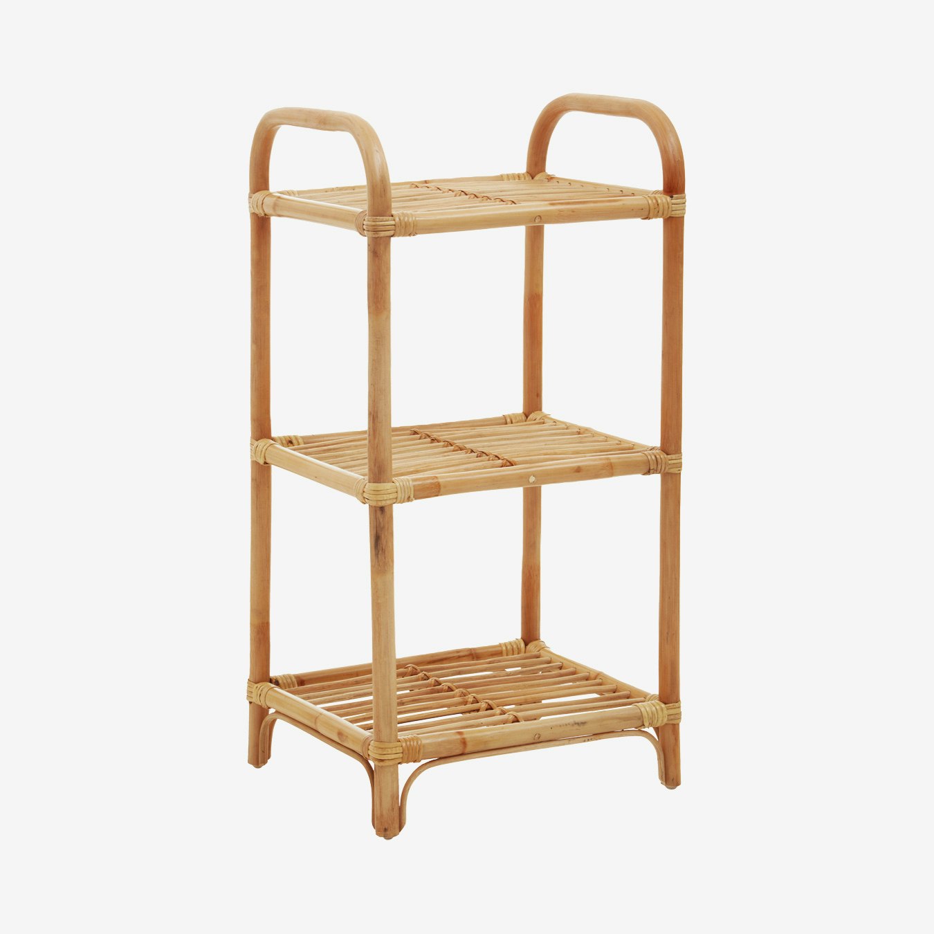 Mataram 3-Tier Rattan Shelf Unit by Fifty Five South