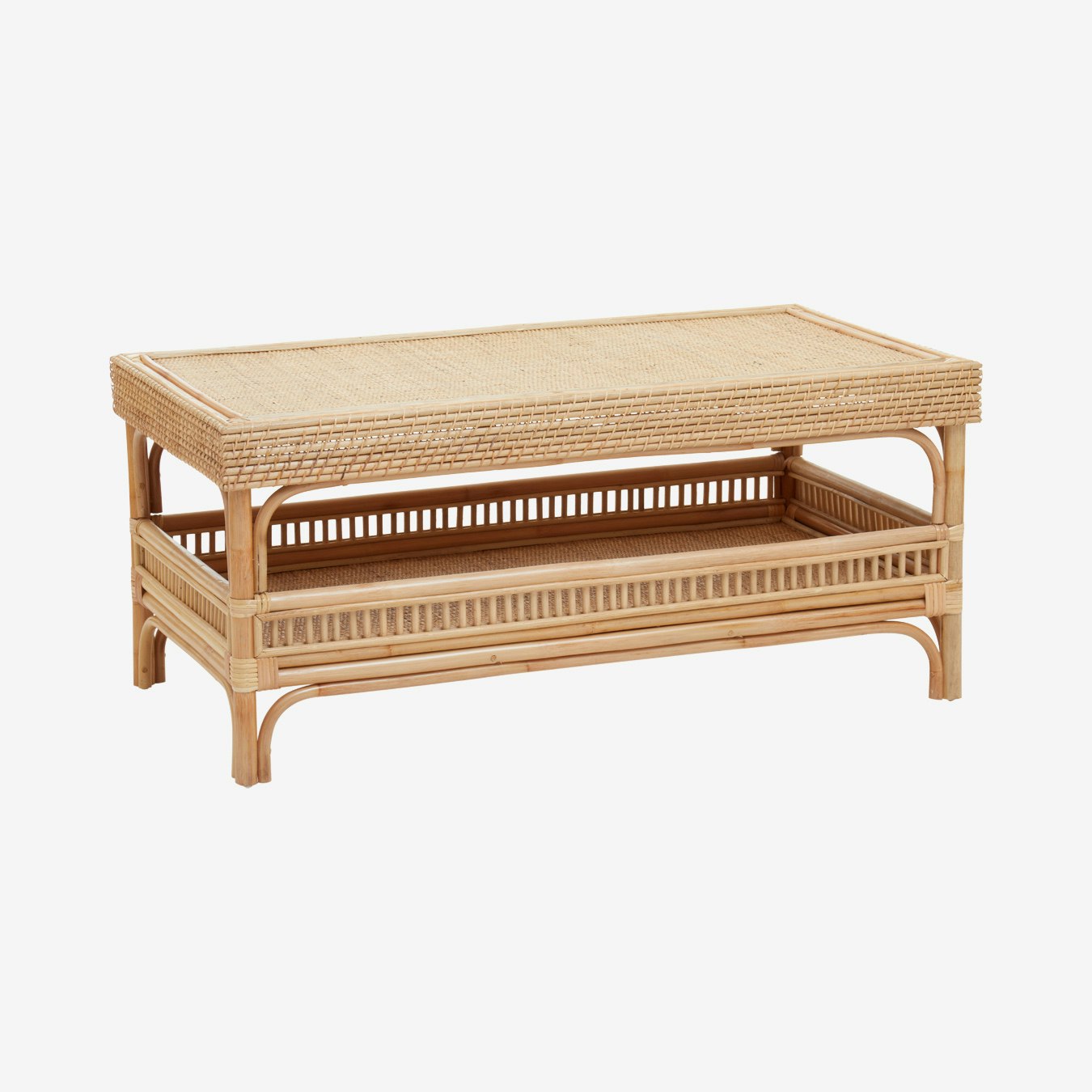 Mataram Rattan Coffee Table - Natural by Fifty Five South