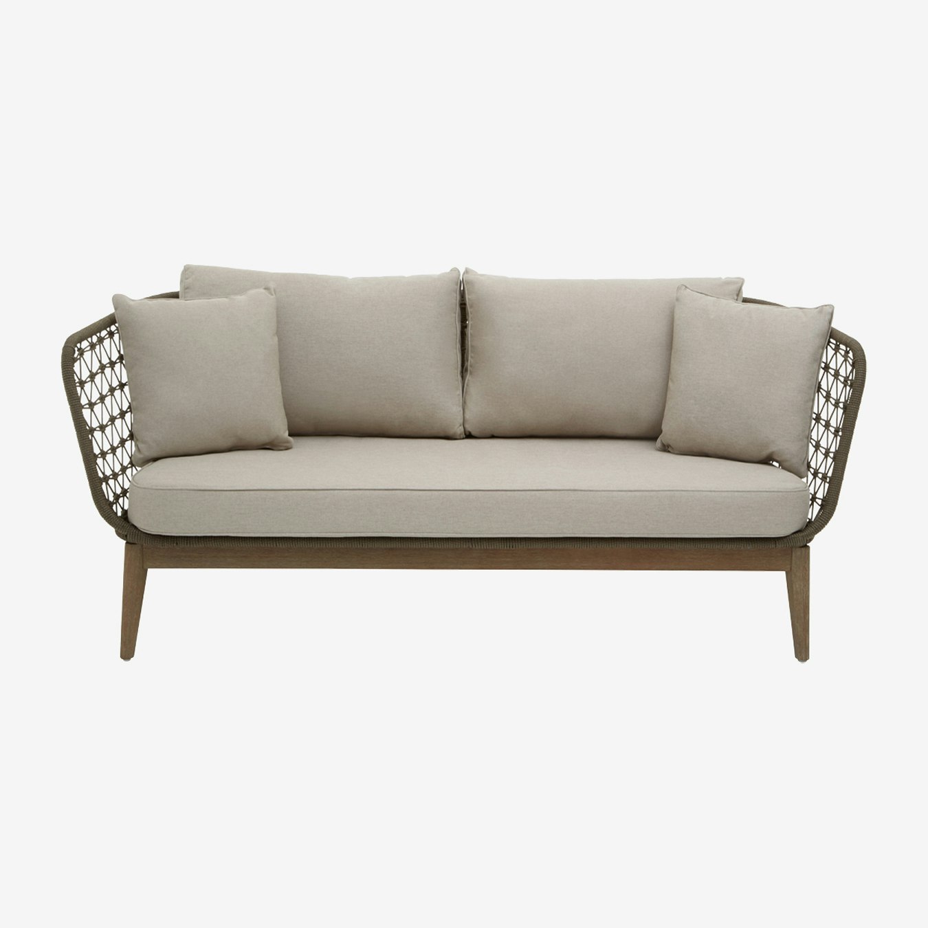 Opus 3-Seater Sofa - Grey by Fifty Five South