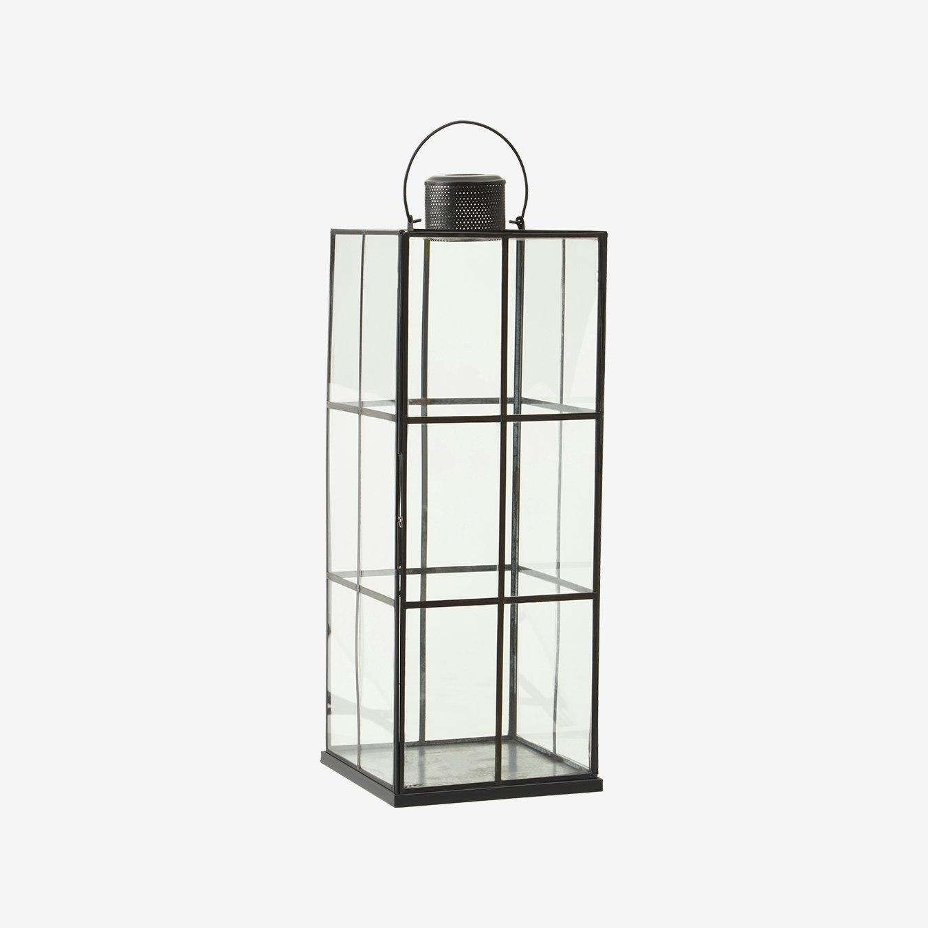Preston Lantern - Antique Black by Fifty Five South