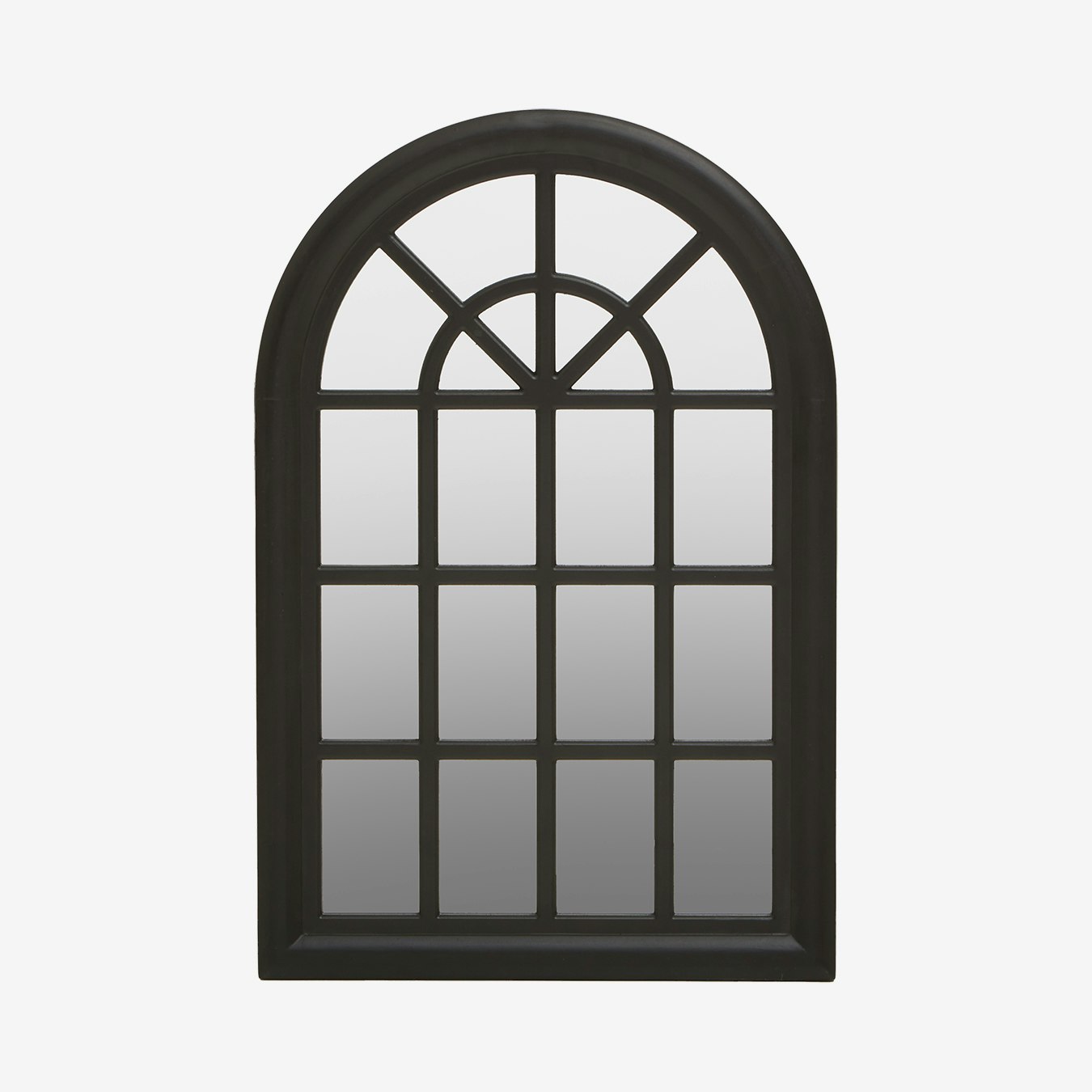 Shayla Mirror - Matte Black by Fifty Five South
