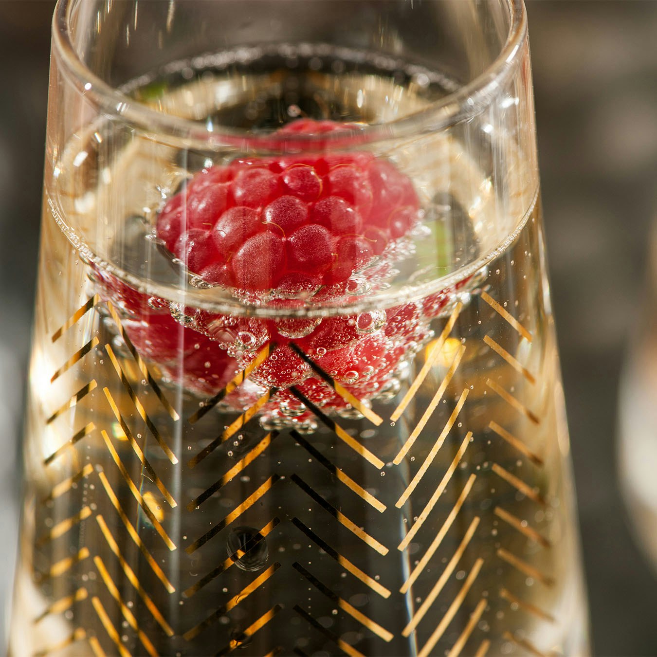 Jazz Champagne Glasses - Set of 4 by Fifty Five South