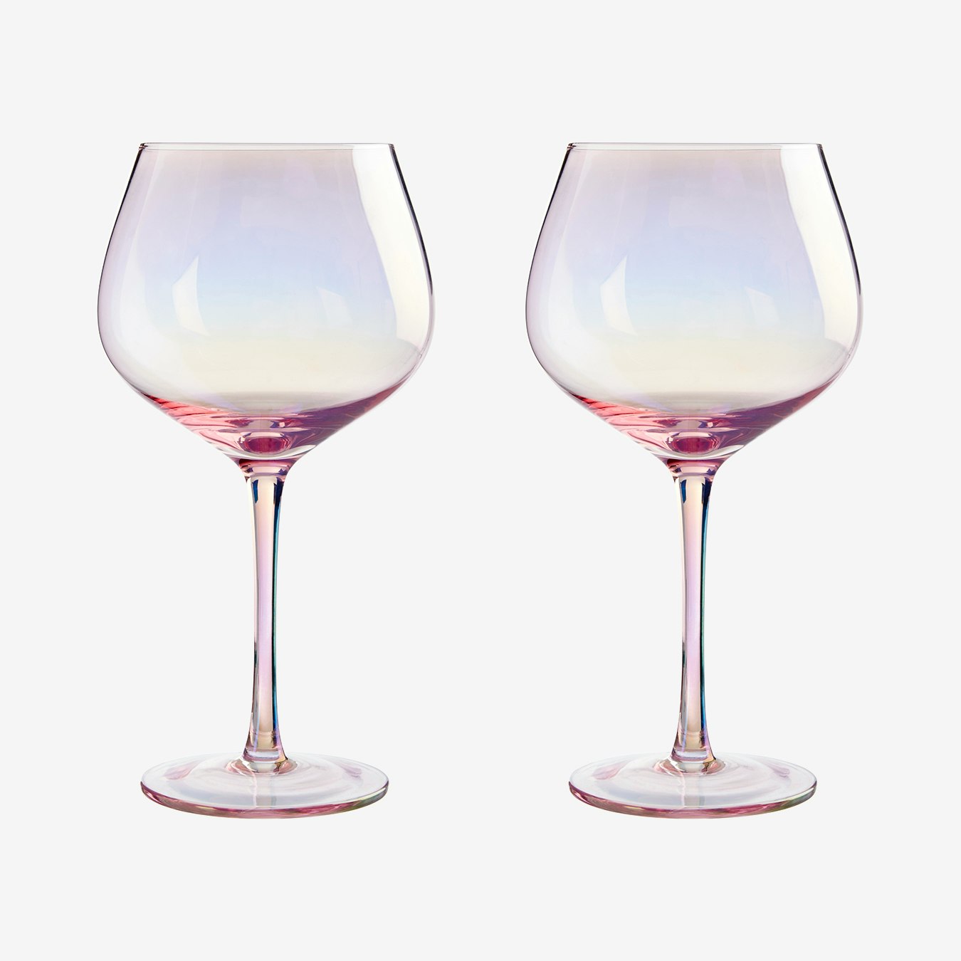 Frosted Gin Glasses - Set of 2 by Fifty Five South