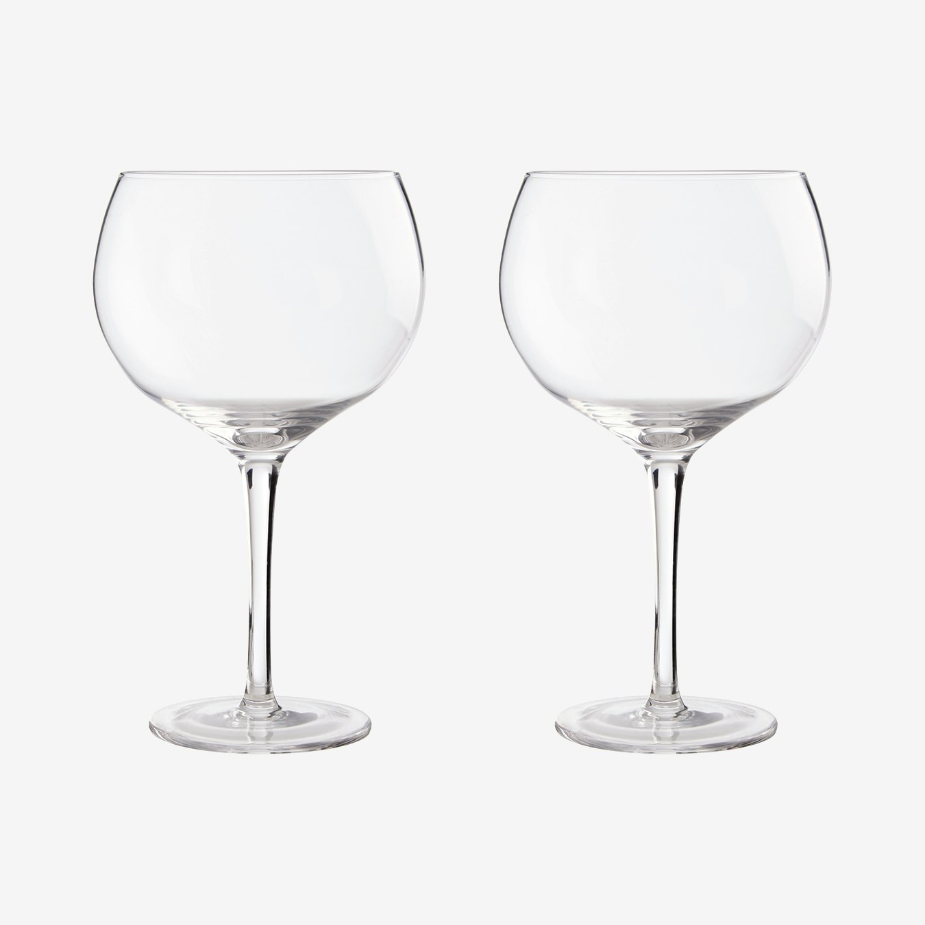 Gin Glasses - Clear - Set of 2 by Fifty Five South