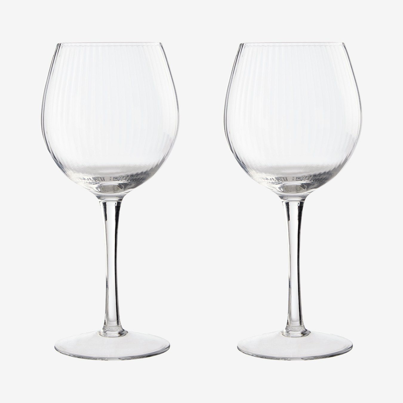 Gin Champagne Glasses - Clear - Set of 2 by Fifty Five South