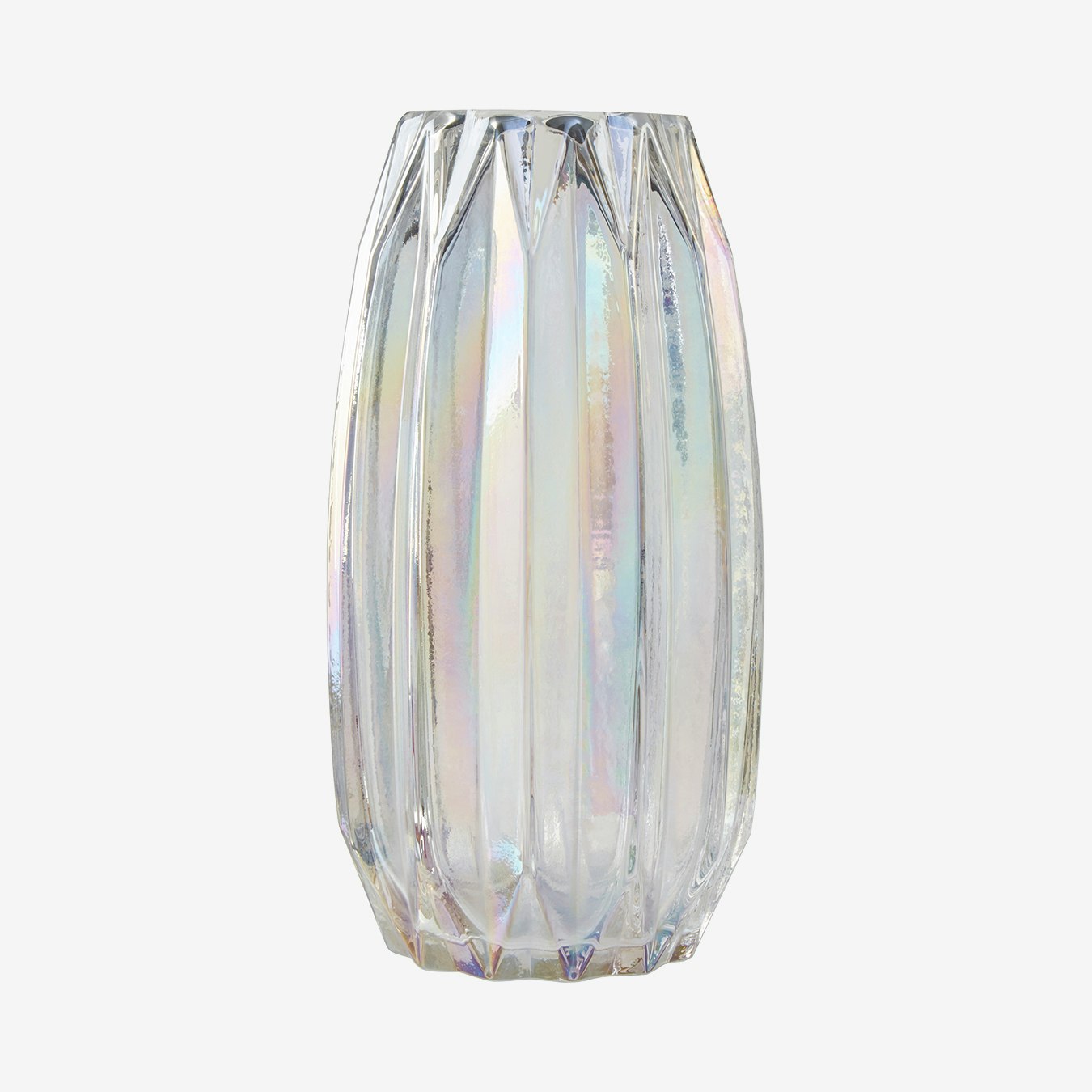 Petro Vase - Oil Slick - Glass by Fifty Five South
