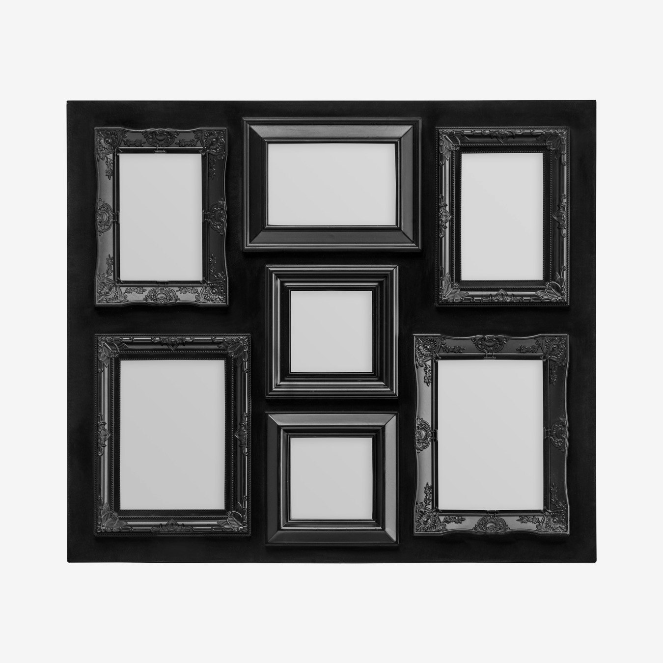 7 Photo Frame - Black by Fifty Five South