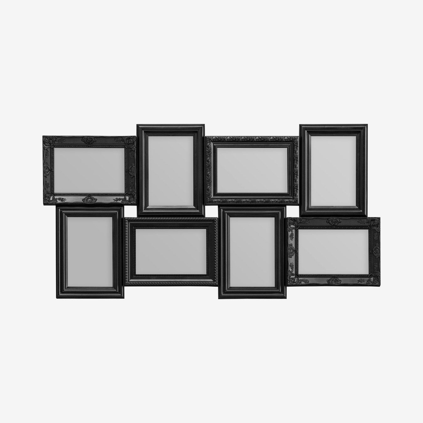 8 Vintage Photo Frame - Black by Fifty Five South