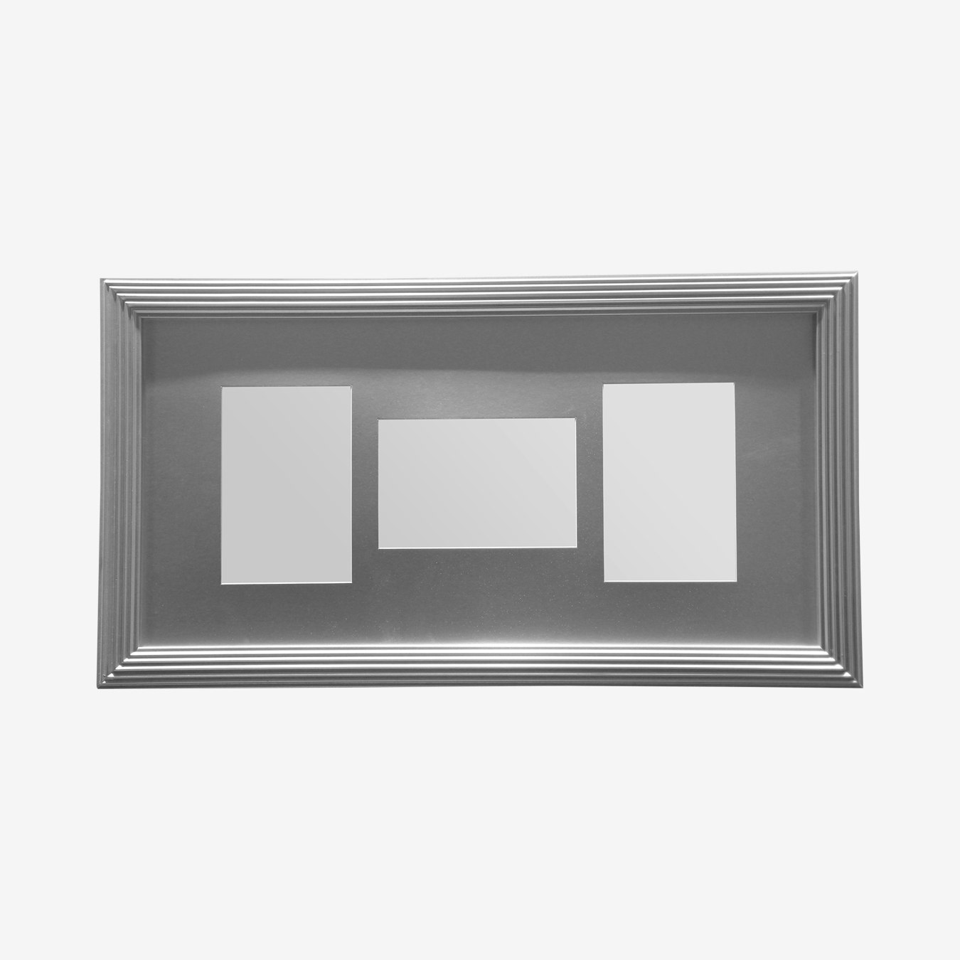 3 Photo Frame - Silver by Fifty Five South