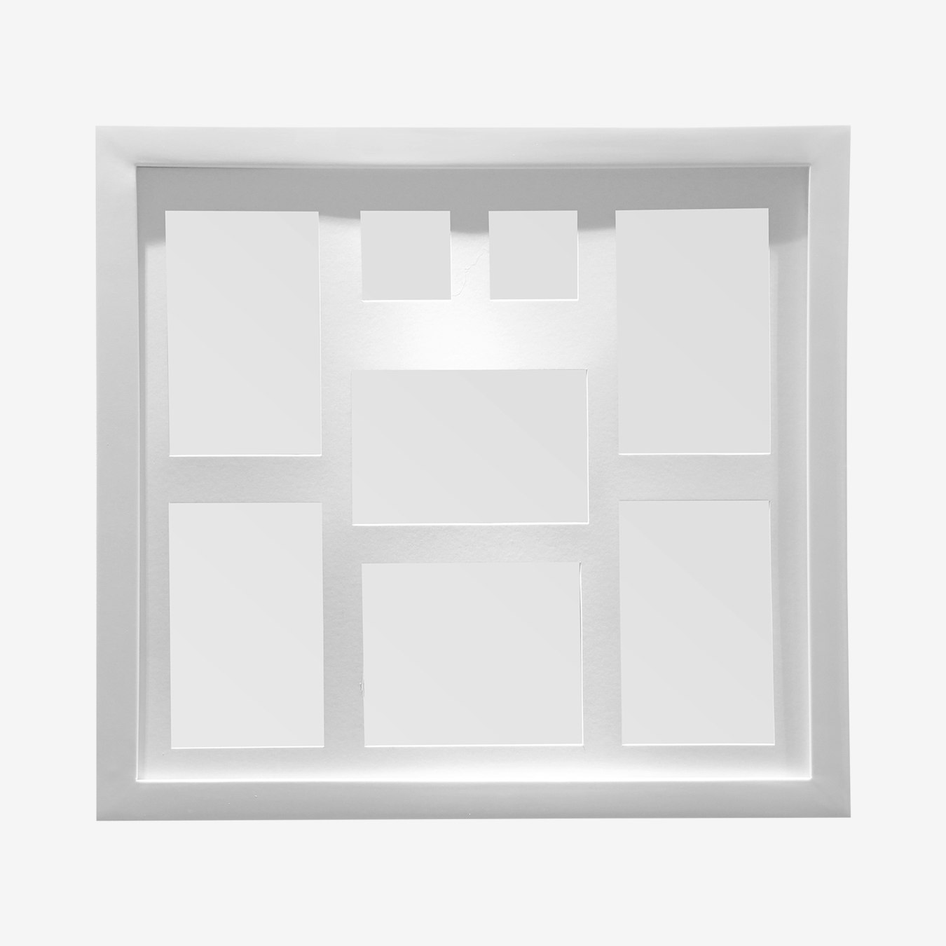 8 Photo Multi-Frame - White by Fifty Five South