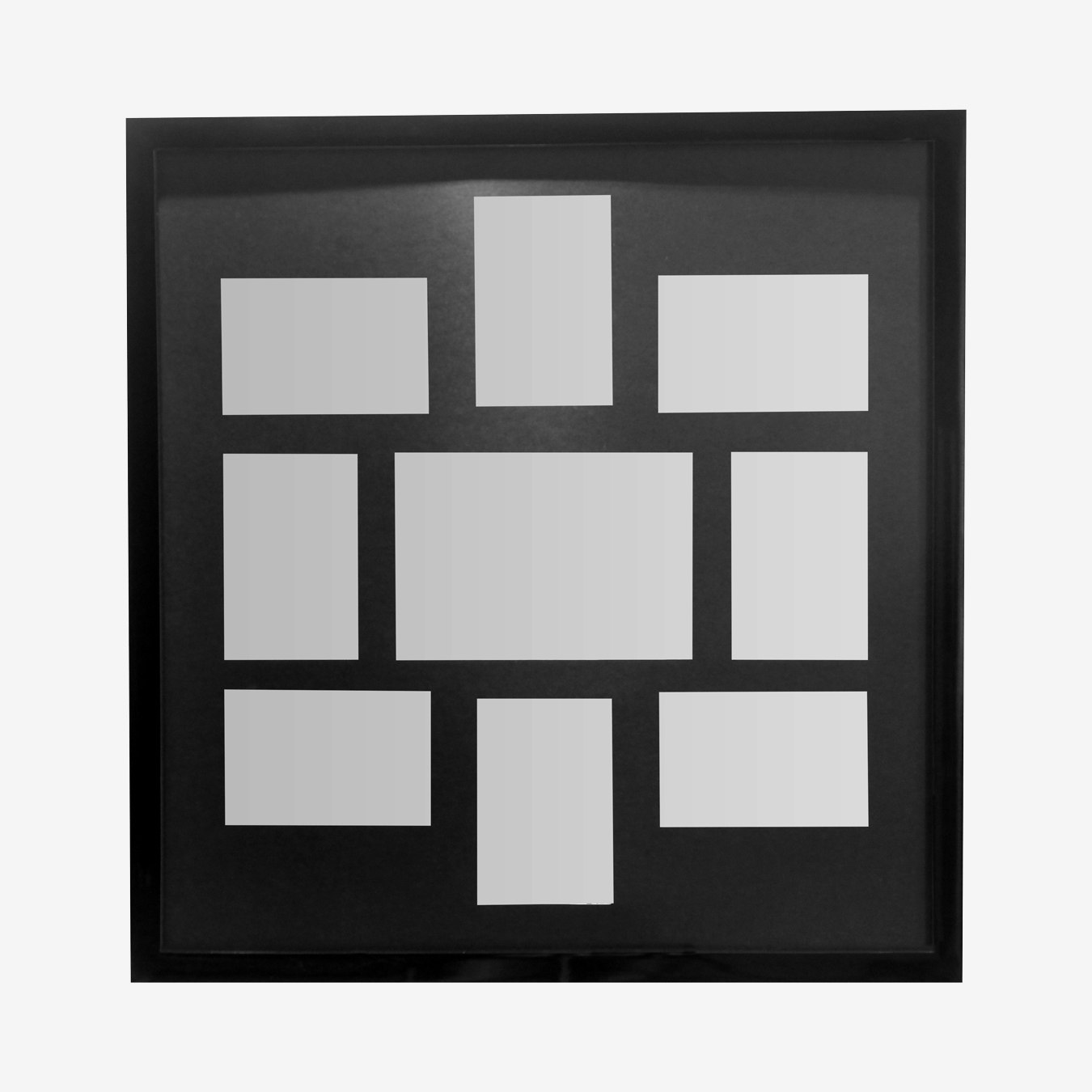 9 Photo Multi-Frame - Black by Fifty Five South