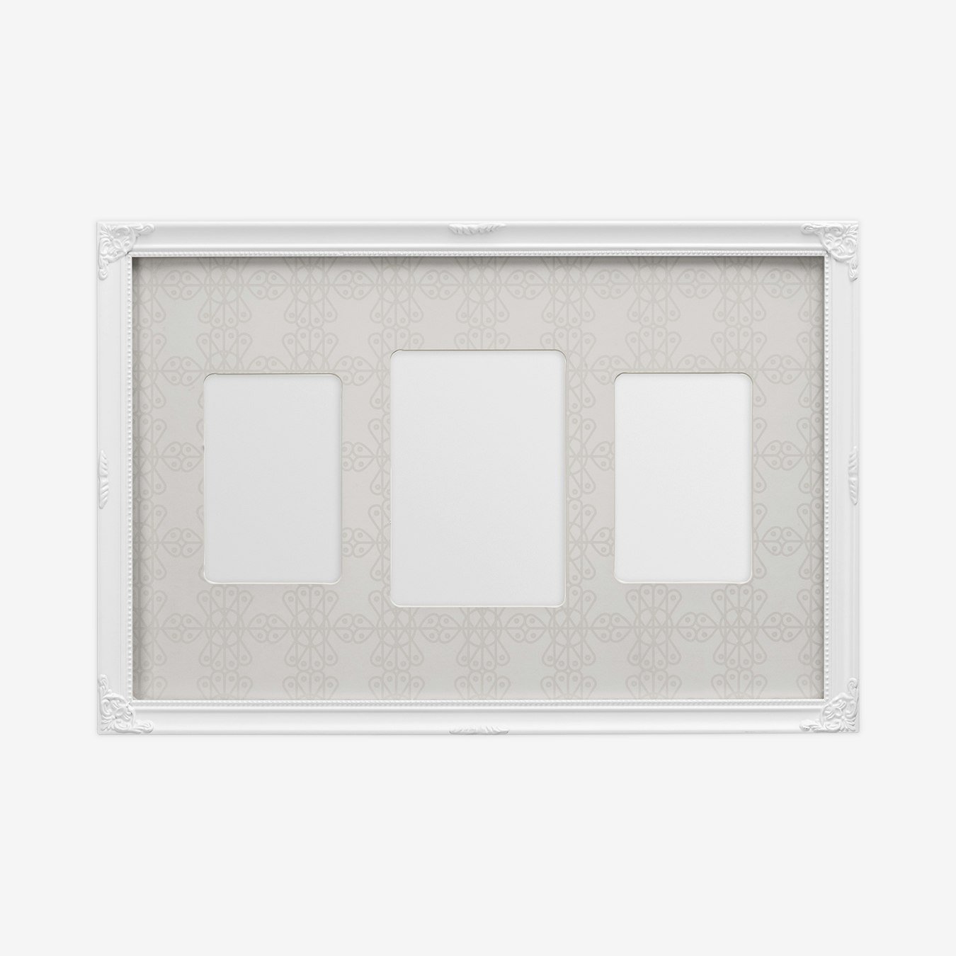 3 Vintage Photo Frame - White by Fifty Five South
