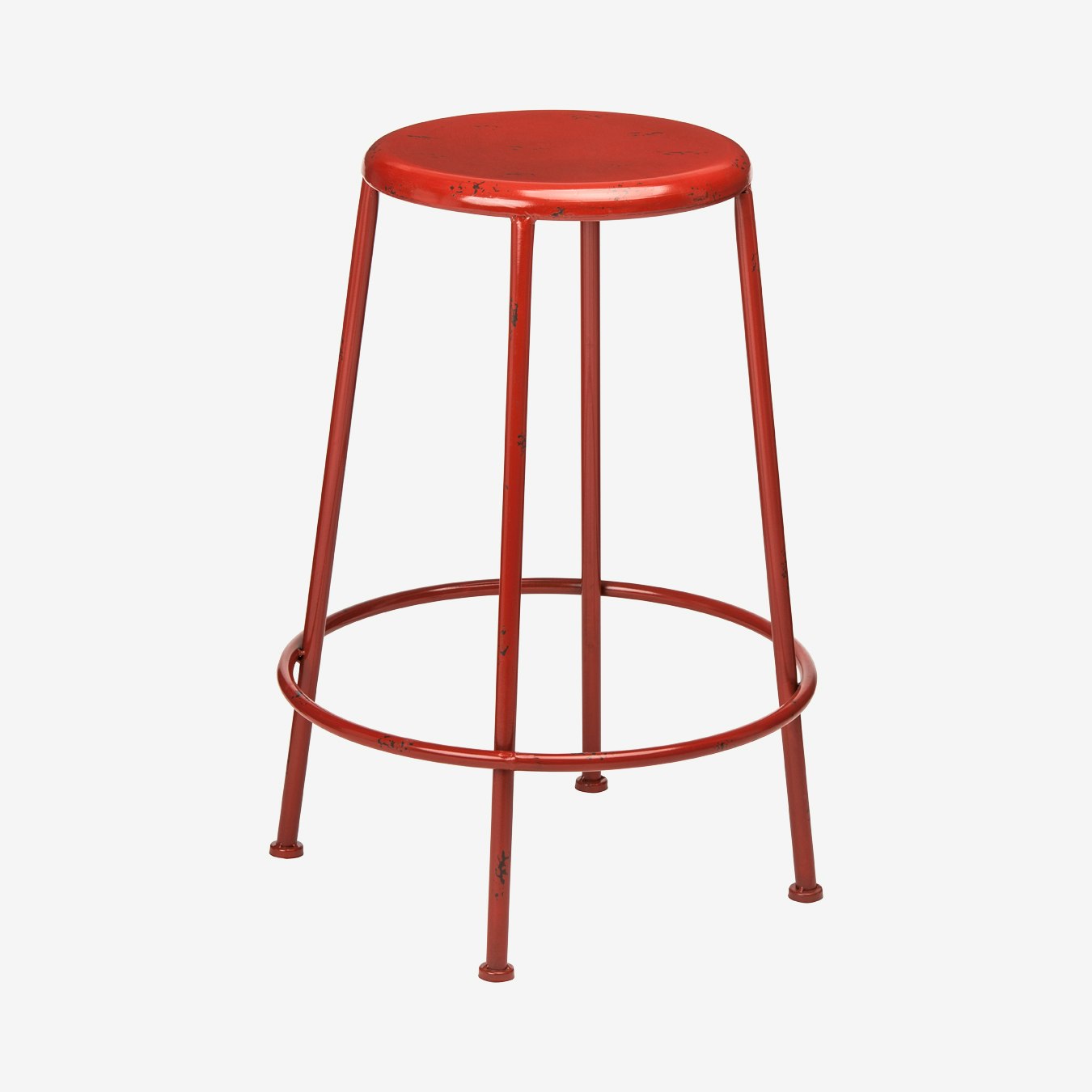 Artisan Stool - Red by Fifty Five South
