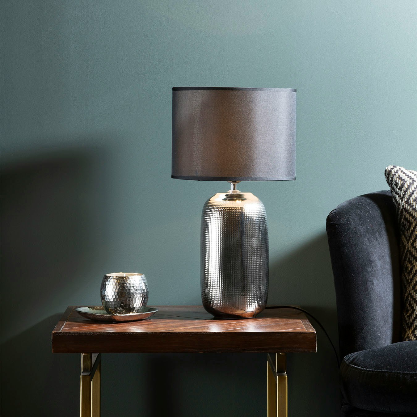 Regents Park Table Lamp - Chrome by Fifty Five South