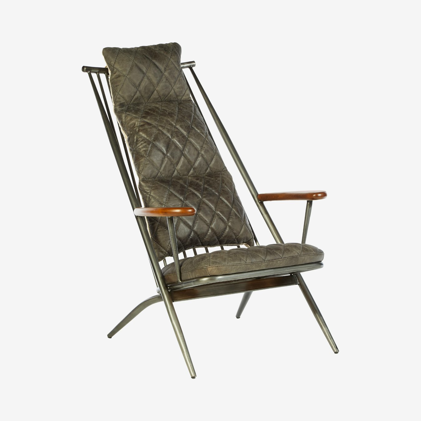 Hoxton Slat Back Chair - Ebony by Fifty Five South