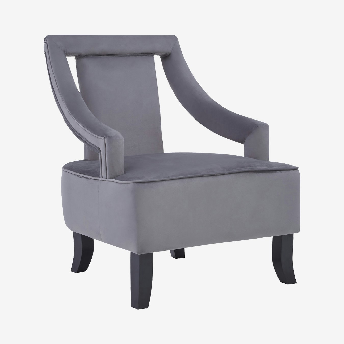 Faye Chair - Grey by Fifty Five South