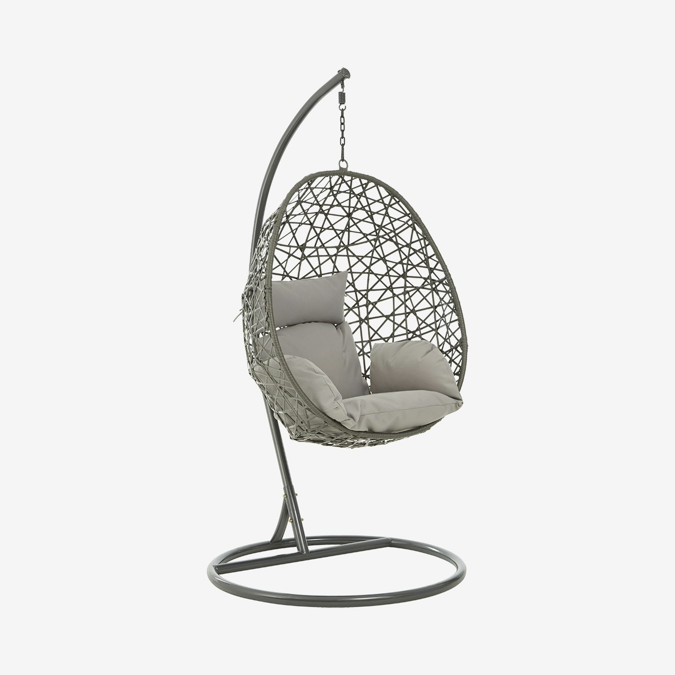 Hanging Chair - Grey by Fifty Five South