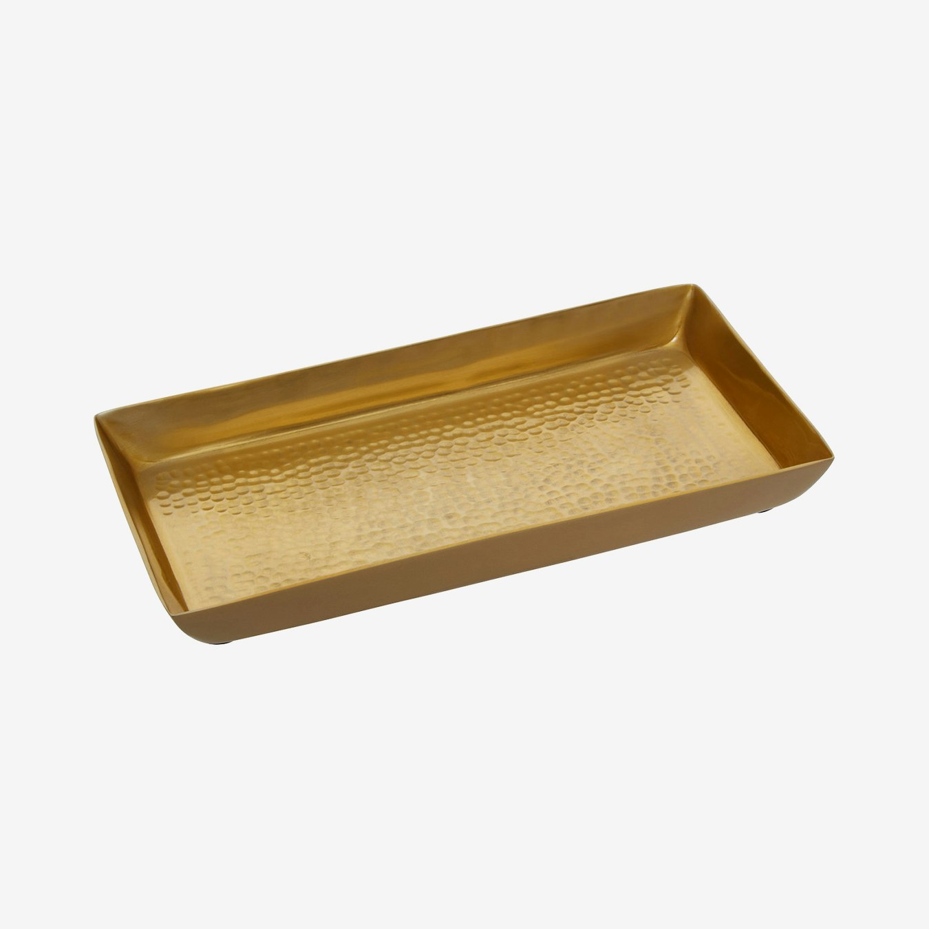 Allegra Tray - Hammered Gold by Fifty Five South