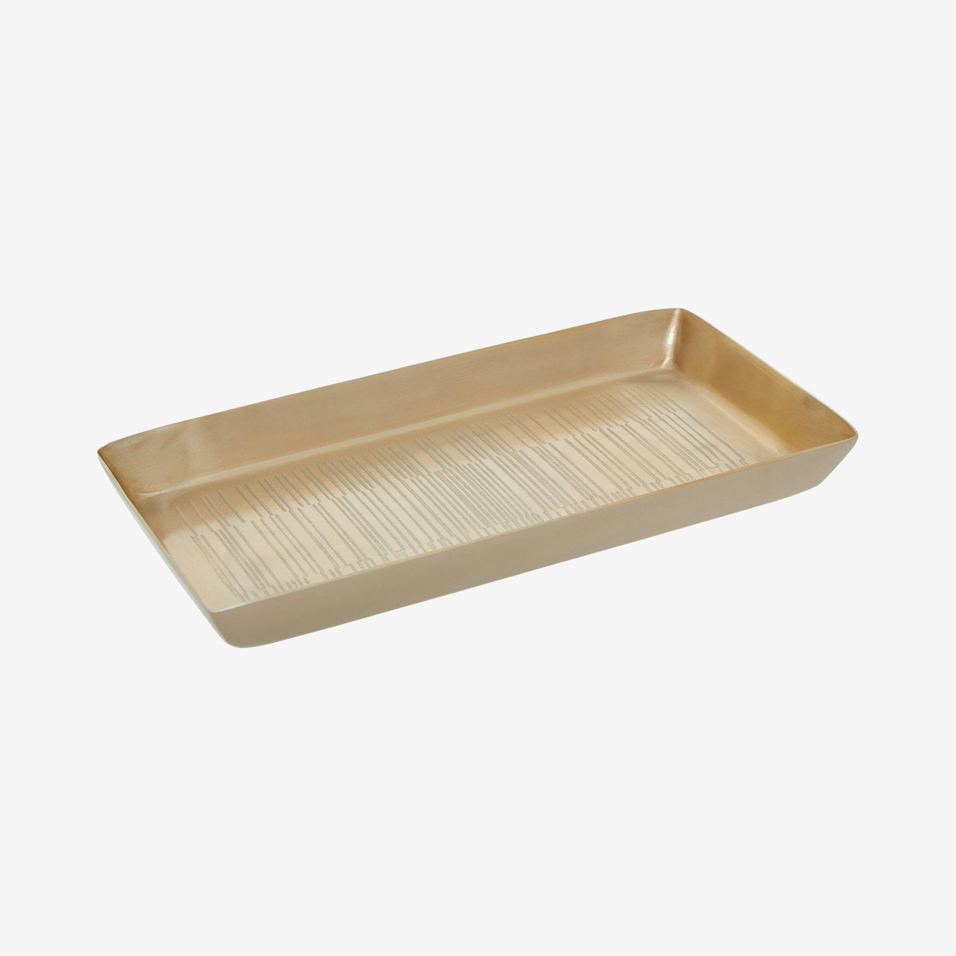 Allegra Tray - Lined Champagne by Fifty Five South
