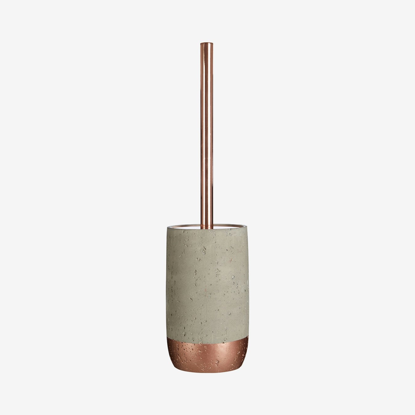 Neptune Toilet Brush - Grey / Copper by Fifty Five South