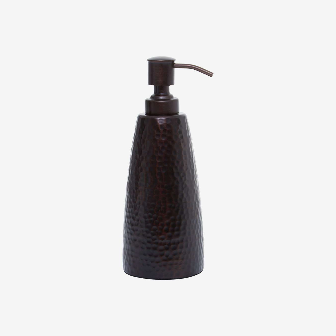 Allegra Soap Dispenser - Hammered Dark Bronze by Fifty Five South