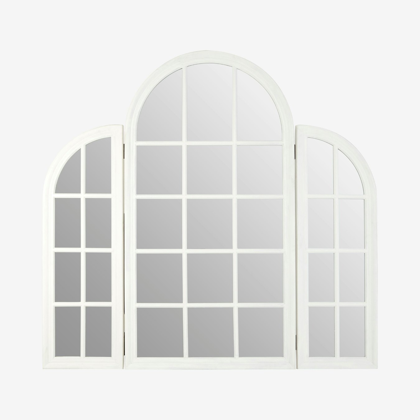 Flat Mirror - White by Fifty Five South