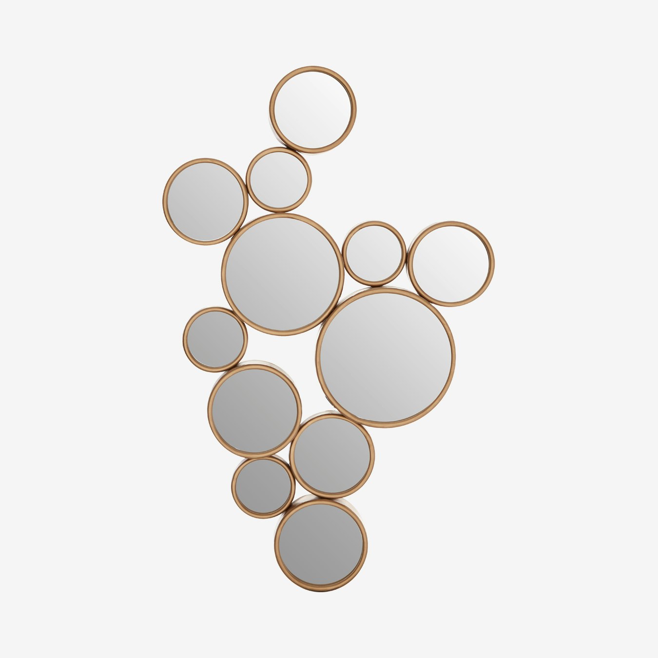 Persephone Wall Mirror - Gold by Fifty Five South