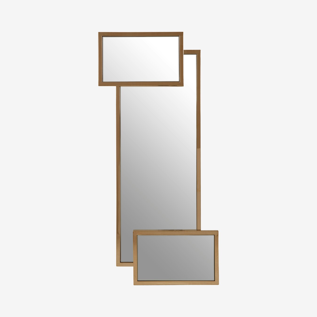 Oria Wall Mirror - Gold by Fifty Five South